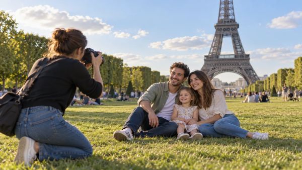 Top 5 photographes familiaux à Paris pour capturer l'instant